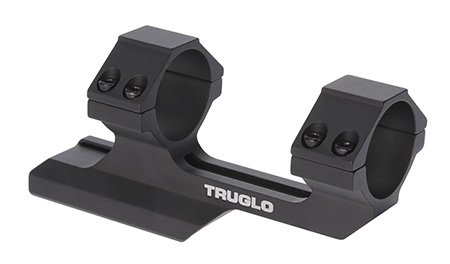 [788130018590] TruGlo TG8963B One-Piece Tactical Scope Mount Scope Mount/Ring Combo Black 1"