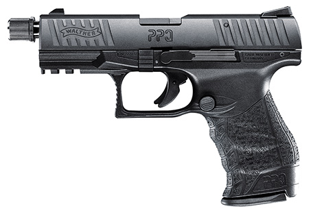 [723364206993] Walther Arms 5100301 PPQ M2 SD Tactical 22 LR 12+1 4" Threaded Black Steel Barrel, Matte Black Tenifer Aluminum/Serrated Slide, Black Polymer Frame w/Picatinny Rail, Black Polymer Grips