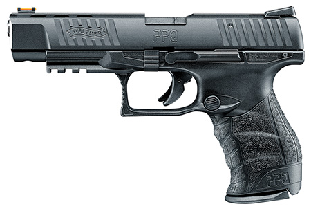 [723364207006] Walther Arms 5100302 PPQ M2 22 LR 12+1 5" Threaded Steel Barrel, Matte Black Tenifer Serrated/Steel Slide, Black Polymer Frame w/Picatinny Rail, Black Polymer Grips