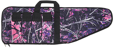 [672352009019] Bulldog MDG1038 Extreme Tactical  38" Muddy Girl Camo Water-Resistant Nylon, Black Trim, Tricot Lining, 4 External Velcro Magazine Pouches, Soft Padding