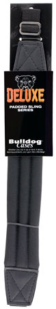 [672352248104] Bulldog BD810 Deluxe  Rifle Sling Black Nylon 1" Wide Padded Design