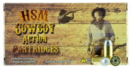 [837306008887] HSM 44R1N Cowboy Action  44 Russian 200 gr Round Nose Flat Point 50 Per Box/ 10 Case