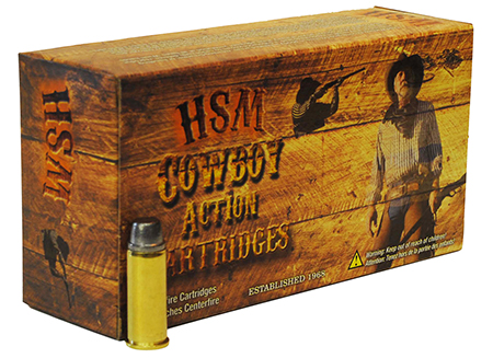 [837306004926] HSM 38551N Cowboy Action  38-55 Win 240 gr Round Nose Flat Point 20 Per Box/ 25 Case