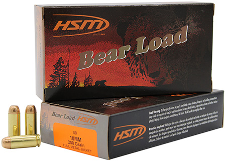 [837306006104] HSM 10MM8N Training  10mm Auto 200 gr Full Metal Jacket 50 Per Box/ 20 Case