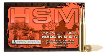 [810742021870] HSM 338LAPUA3N68 Match  338 Lapua Mag 300 gr Sierra MatchKing BTHP 20 Per Box/ 20 Case