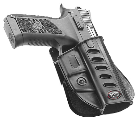 [676315028369] Fobus P07 Passive Retention Evolution OWB Black Polymer Paddle Fits CZ P-09 Fits CZ P-07 Duty Right Hand