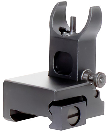 [815879013804] Aim Sports MT200 AR Low Profile Front Flip Up Sight  Black Anodized Low Profile for AR-15