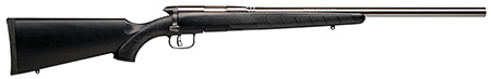 [011356969156] Savage Arms 96915 B.MAG  Full Size 17 WSM 8+1 22" Matte Heavy Barrel, Matte Drilled  &  Tapped Stainless Steel Receiver, Matte Black Fixed Synthetic Stock, Right Hand