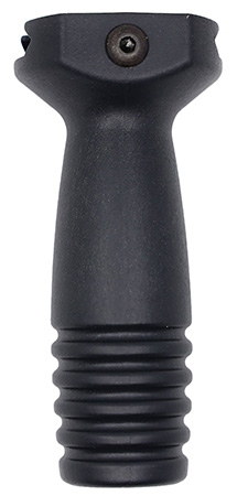 [874748000864] Ergo 4253BK Pop Bottle Vertical Forward Grip Black Polymer, Ribbed Lower for Picatinny Rail