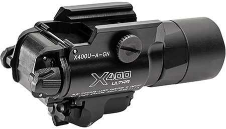 [084871321198] SureFire X400UAGN X400U-A-GN Ultra Black Anodized 1,000 Lumens White LED/Green Laser
