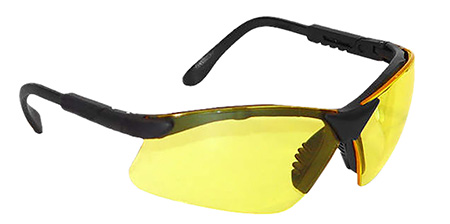 [674326212432] Radians RV0140CS Revelation Glasses Adult Yellow Lens Anti-Fog Black Frame