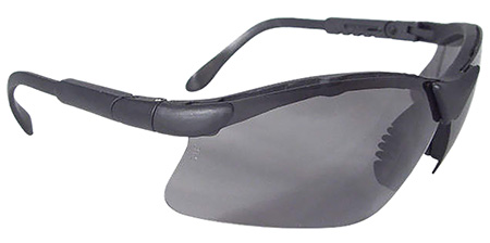 [674326212418] Radians RV0120CS Revelation Glasses Adult Smoke Gray Lens Anti-Fog Black Frame