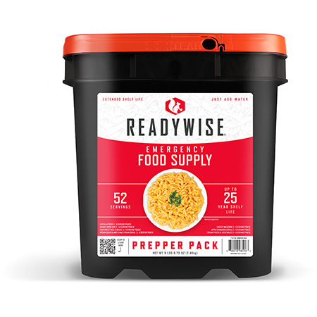 [850018985963] ReadyWise RW01152 Emergency Supplies Freeze Dried Prepper Pack 52 Servings Per Bucket