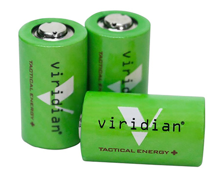 [804879296683] Viridian 3500004 CR2 Battery  3.0 Volts 1,050 mAh (3) Single Pack