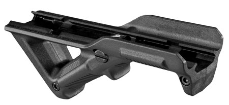 [873750003467] Magpul MAG411-BLK AFG  Black Polymer Angled Foregrip for AR-Platform or Most Picatinny Railed Handguard