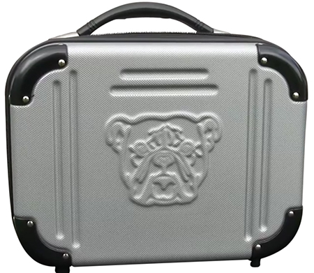 [672352007343] Bulldog BD580 Double Molded Pistol Case Black/Gray ABS Polymer Holds 4 Handguns
