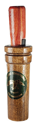 [040444100027] Duck Commander DC200 Classic Commander Open Call Double Reed, Mallard Hen Attracts Ducks, Natural Wood