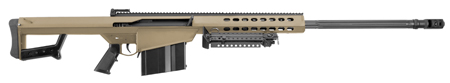 [816715012678] Barrett 14029 M82A1  416 Barrett 10+1 29" Fluted Barrel, Flat Dark Earth Cerakote Steel Receiver, M1913 Picatinny Acc. Rail, Fixed Synthetic Stock w/Sorbothane Recoil Pad, Includes Hard Carry Case
