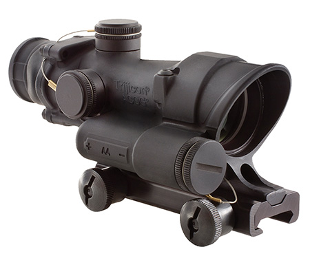 [719307304833] Trijicon 100190 ACOG  Black Hardcoat Anodized 4x 32mm LED Illuminated Red Crosshair .223/5.56 BDC Reticle