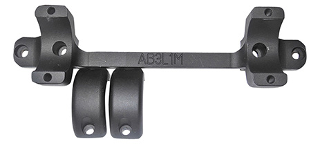 [879956009500] DNZ AB3L1M Game Reaper-Browning Scope Mount/Ring Combo Matte Black 1"