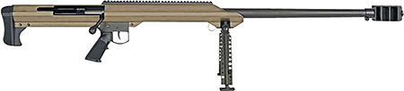 [816715012005] Barrett 13272 M99  416 Barrett 1rd 32" Heavy Barrel, Flat Dark Earth Cerakote Aluminum Receiver, Flat Dark Earth Fixed Synthetic Stock w/Sorbothane Recoil Pad, Manual Safety, Optics Ready