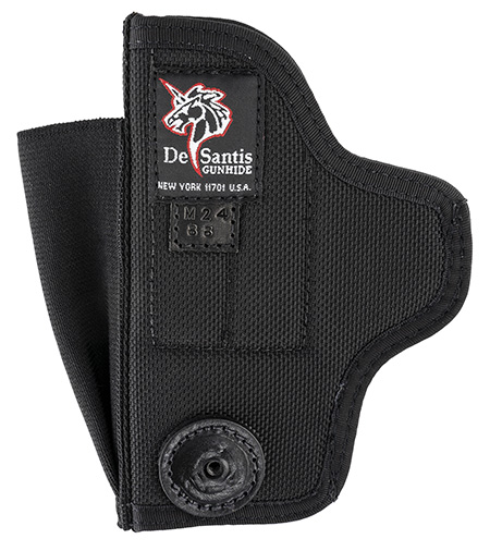 [792695317678] DeSantis Gunhide M24BJD6Z0 Tuck-This II  IWB Black Nylon Belt Clip Compatible w/Ruger LC9/Glock 42/Colt Officer Belt 1.75" Wide Ambidextrous