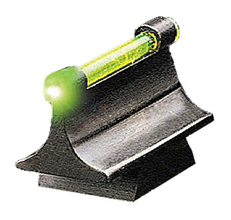 [788130022627] TruGlo TG95450RG 3/8" Dovetail Front Sight  Black 0.450" Green Ramp for Rifles
