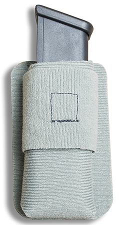 [720327685826] Vertx VTX5110 MAK Mag Pouch Single Gray Velcro One-Wrap Belt Loop 45 ACP