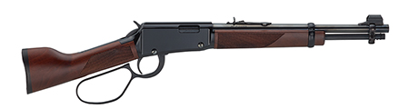 [619835011077] Henry H001MML Mare's Leg  22 WMR 8+1 12.88" Blued Round Fixed American Walnut Stock