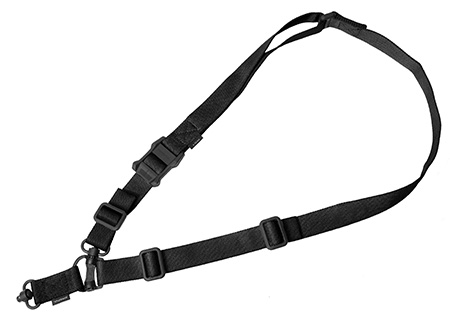 [873750010793] Magpul MAG518BLK MS4 Sling GEN2 Black Nylon 48"-60" OAL Adjustable One-Two Point AR Platform
