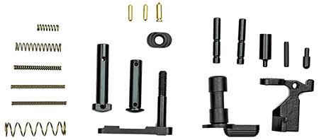 [815835015408] CMMG 55CA601 Lower Parts Kit Gun Builders Kit Black AR15