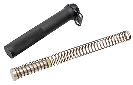 [815835017099] CMMG 55CA65A Receiver Extension Kit  Black Buffer Tube, Carbine Buffer, Ambi Sling Mount End Plate, Fits AR-15 Pistol