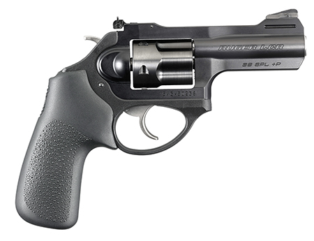 [736676054312] Ruger 5431 LCRx  Small Frame 38 Special +P 5rd 3" Matte Black Steel Barrel, Black PVD Cylinder, Matte Black Aluminum Frame, Hogue Tamer Monogrip, Transfer Bar Safety, Exposed Hammer