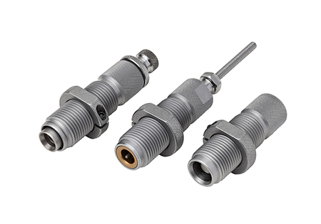 [090255565164] Hornady 546516 Custom Grade Series II 3 Die Set for 9x21mm IMI Includes Sizer Seater Expander Taper Crimp