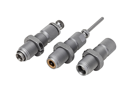 [090255565553] Hornady 546555 Custom Grade Series II 3 Die Set for 45 ACP Includes Sizer Seater Expander Taper Crimp