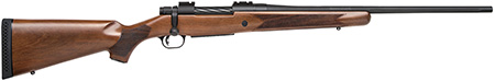 [015813278904] Mossberg 27890 Patriot  Full Size 30-06 Springfield 5+1 22" Matte Blued Fluted Barrel, Drilled  &  Tapped Matte Blued Stainless Steel Receiver, Walnut Fixed Stock, Right Hand