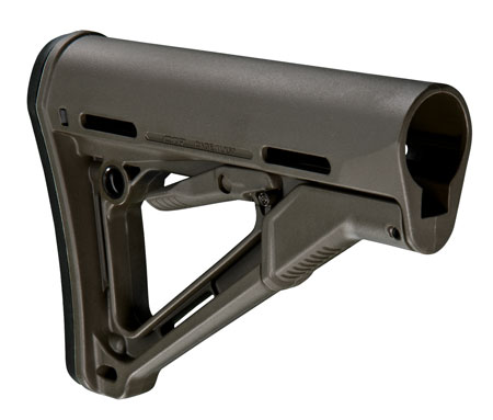 [873750001531] Magpul MAG310-ODG CTR Carbine Stock OD Green Synthetic for AR-15, M16, M4 with Mil-Spec Tube (Tube Not Included)
