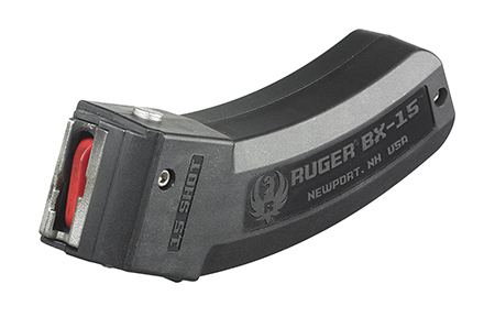 [736676904631] Ruger 90463 BX-15  15rd Magazine Fits Ruger 10/22/SR/American Rimfire/ 77/Charger 22LR BX-15 Black