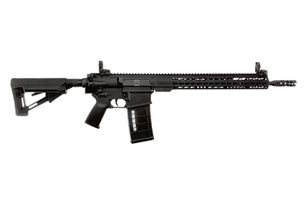 [651984015858] ArmaLite AR10TAC16 AR-10 Tactical 308 Win  25+1 16" Barrel, Black, Magpul STR Collapsible Stock, Magpul MBUS Front  &  Rear Sights, Flash Suppressor, Optics Ready