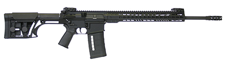 [651984015988] ArmaLite AR10TAC20 AR-10 Tactical 308 Win 20" 25+1 Black Hard Coat Anodized Black Phosphate Adjustable Luth-AR MBA-1 Stock Black Polymer Grip