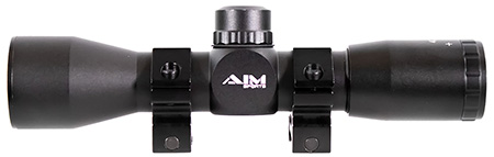 [815879011534] Aim Sports JTM432B Tactical Compact Black Anodized 4x 32mm 1" Tube Mil-Dot Reticle