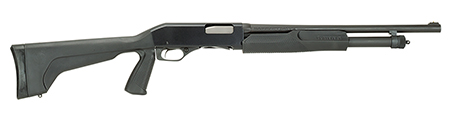 [011356224385] Stevens 22438 320 Security 20 Gauge 3" 5+1 18.50" Matte Blued Carbon Steel Barrel, Black Fixed Pistol Grip Stock Ambidextrous, Bead Sight