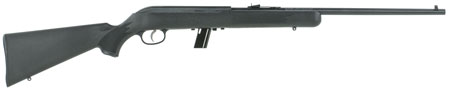 [062654400605] Savage Arms 40060 64 FL Full Size 22 LR 10+1 21" Matte Black Carbon Steel Barrel, Matte Black Grooved Carbon Steel Receiver, Matte Black Fixed Synthetic Stock, Left Hand