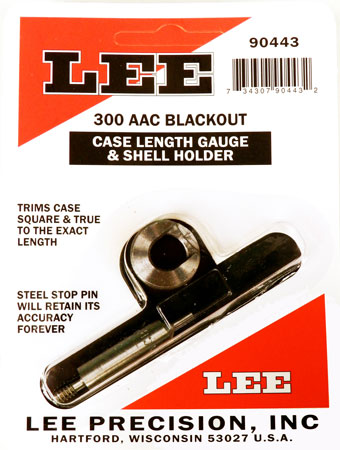 [734307904432] Lee Precision 90443 Case Length Gauge  300 AAC Blackout