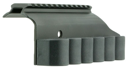 [751103010297] TacStar 1081029 SideSaddle Rail Mount Mossberg 500/590 12 Gauge 6rds Black Aluminum