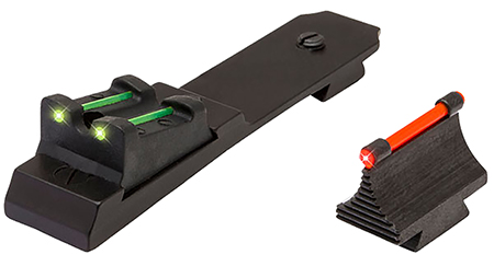 [788130018972] TruGlo TG109 Lever Action Rifle Sights  Black 0.343" Red Front, Green Rear Adjustable for Marlin 336