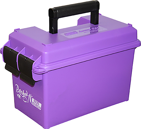 [026057362366] MTM Case-Gard AC50C25 Ammo Can  50Cal Rifle Purple Polypropylene