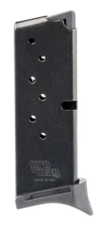 [708279011405] ProMag RUG16 Standard  7rd 9mm Luger Fits Ruger LC Blued Steel
