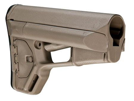 [873750001012] Magpul MAG370-FDE ACS Carbine Stock Flat Dark Earth Synthetic for AR-15, M16, M4 with Mil-Spec Tube (Tube Not Included)