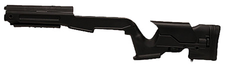 [708279011894] Archangel AAMINI Precision  Black Synthetic Fixed with Adjustable Cheek Riser Ruger Mini-14, Mini Thirty, Mini-14 Ranch
